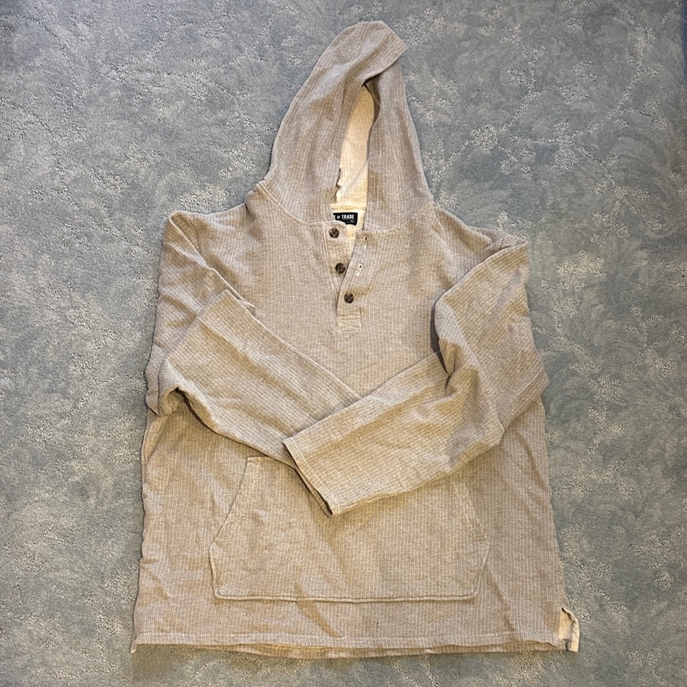 Line of Trade Gray Lightweight Pull Over